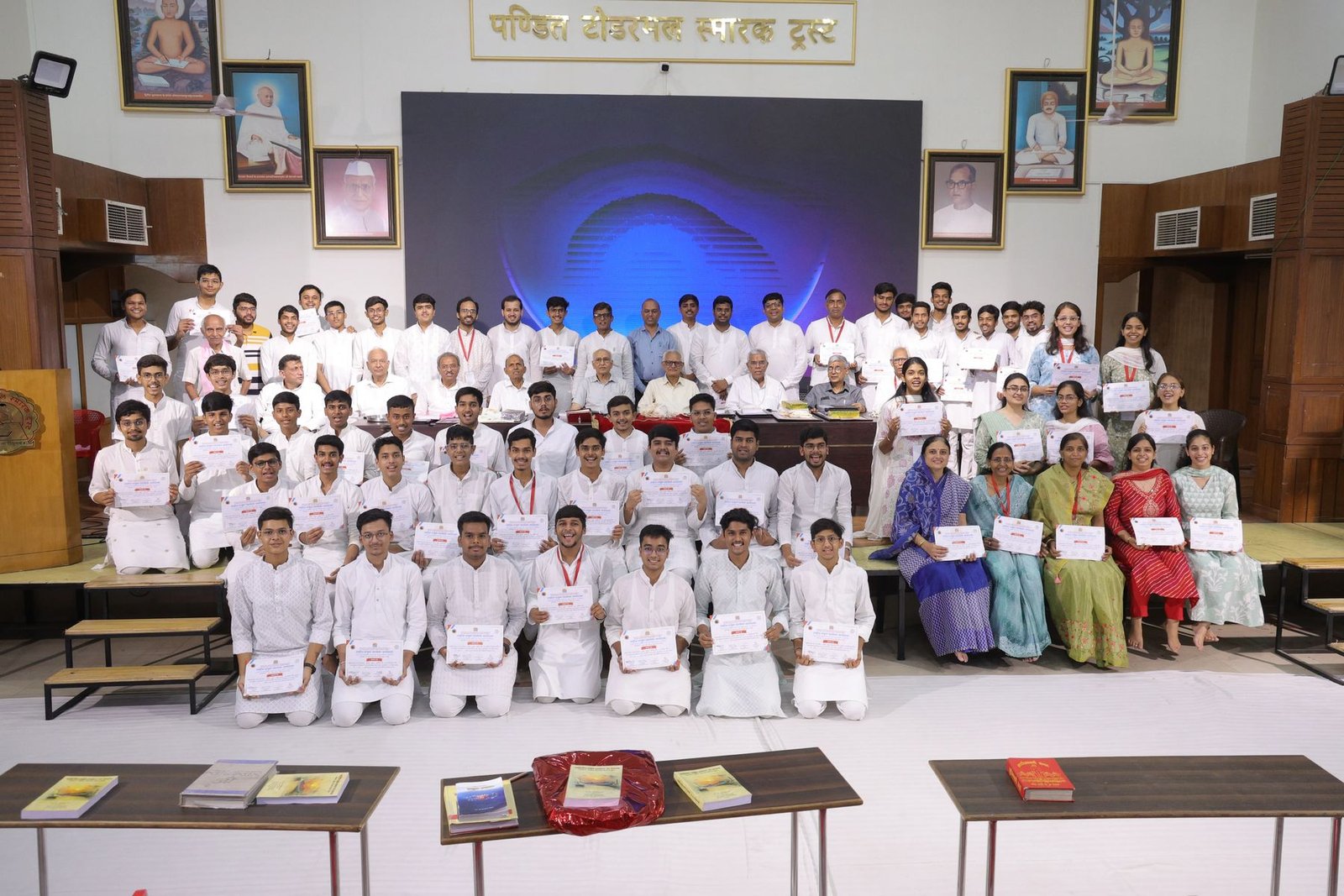 Scholars and students at a national workshop held by the trust