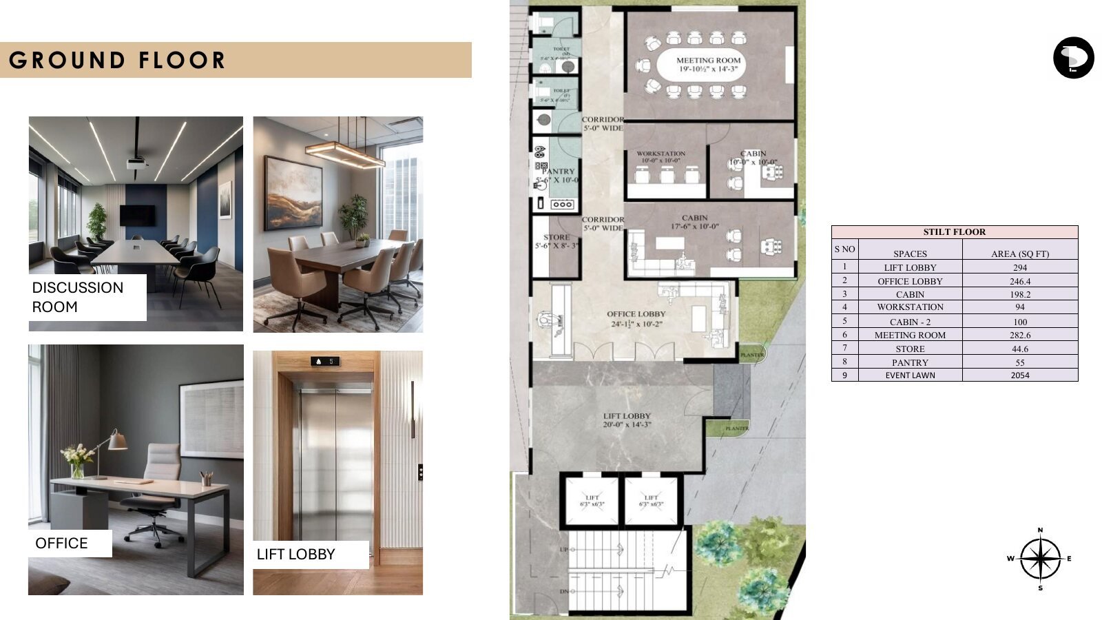 Ground floor plan