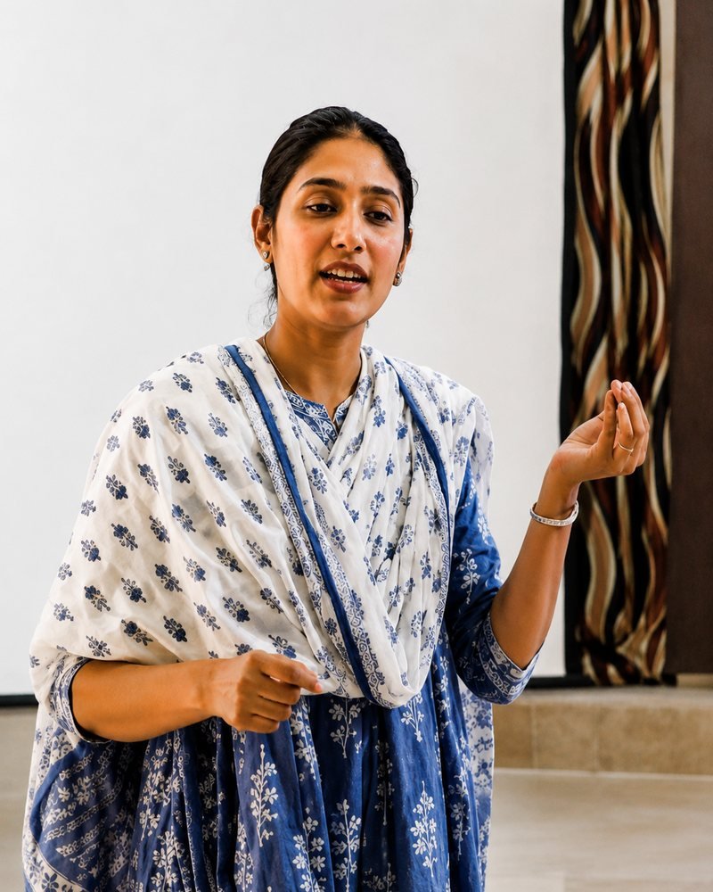 Portrait of Vidushi Muskan Shastri